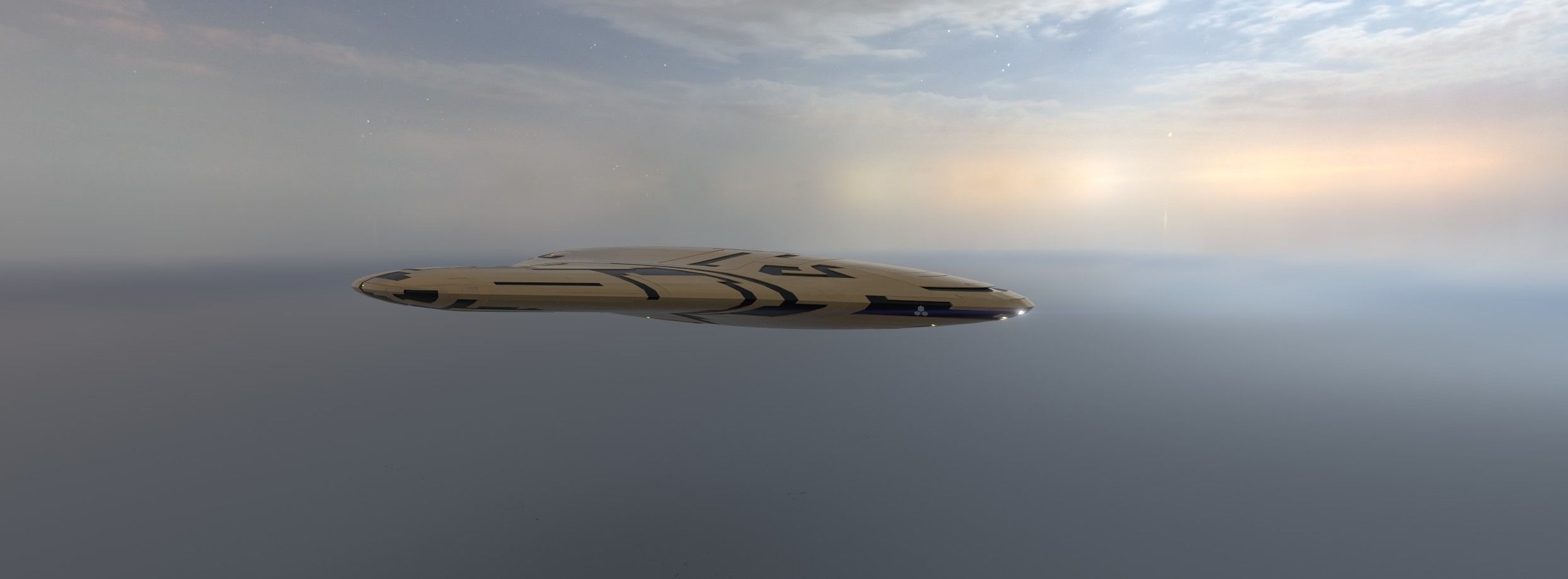 Explorer Spaceship 3D model_9