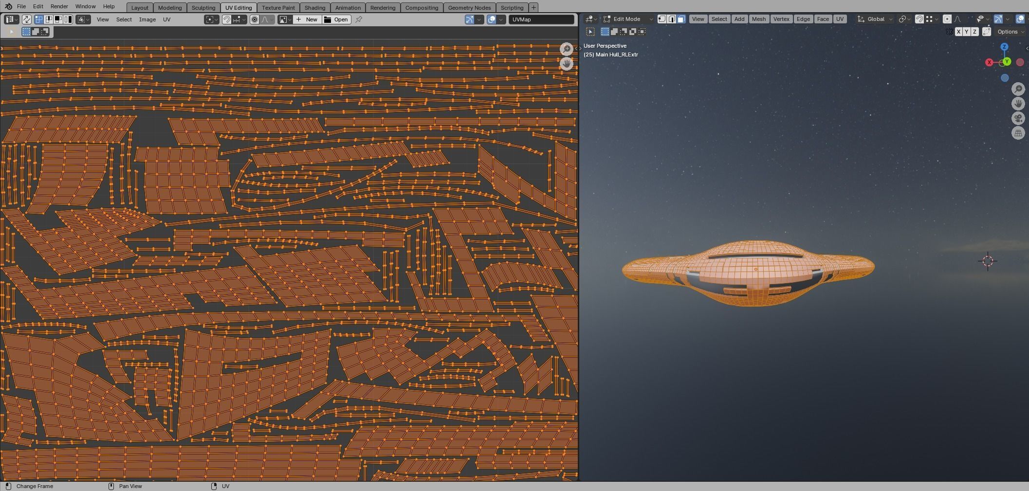 Explorer Spaceship 3D model_43
