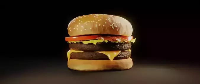 Hamburger 3D print model