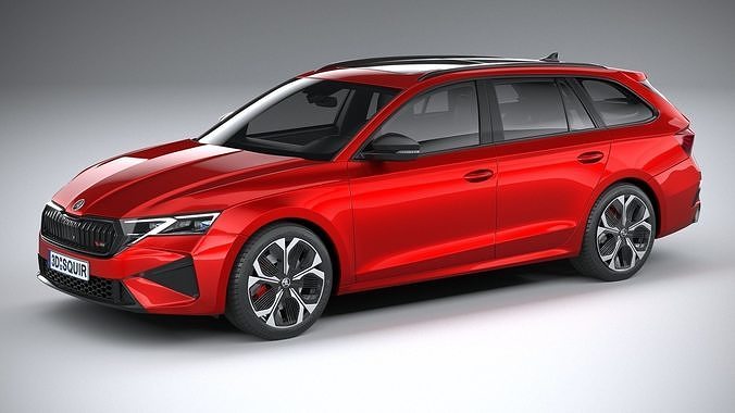 Skoda Octavia RS Combi 2025 3D model