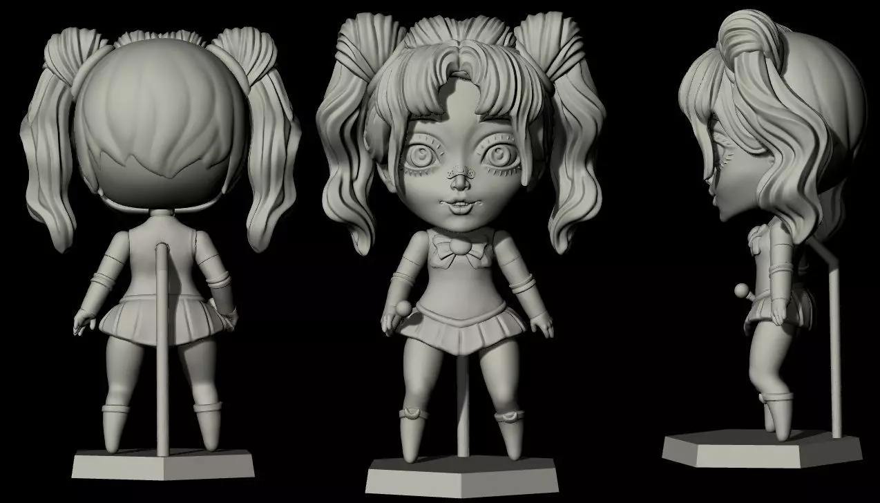 Giel figur 3D print model