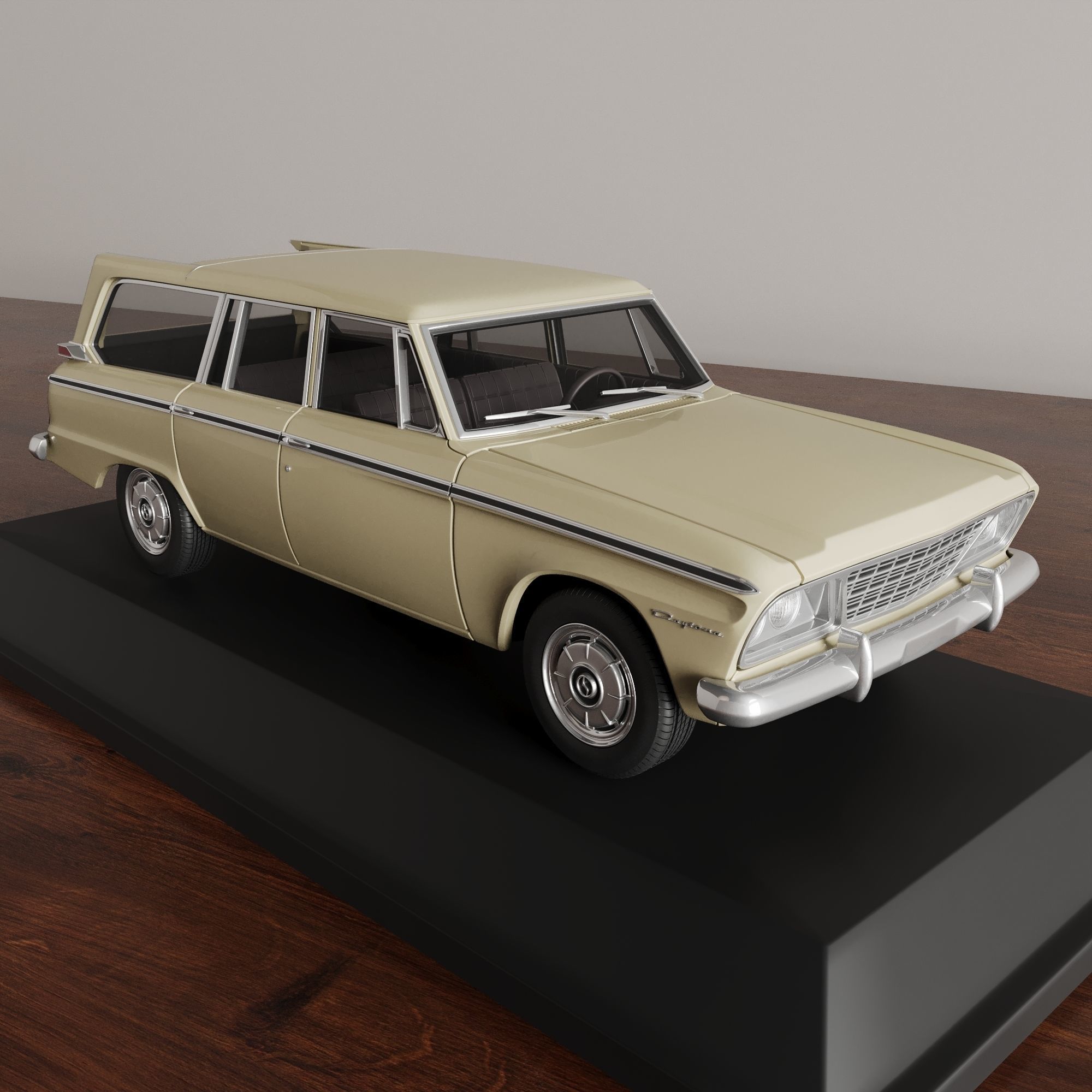 Studebaker Daytona Wagonaire 1964 3D print model_3