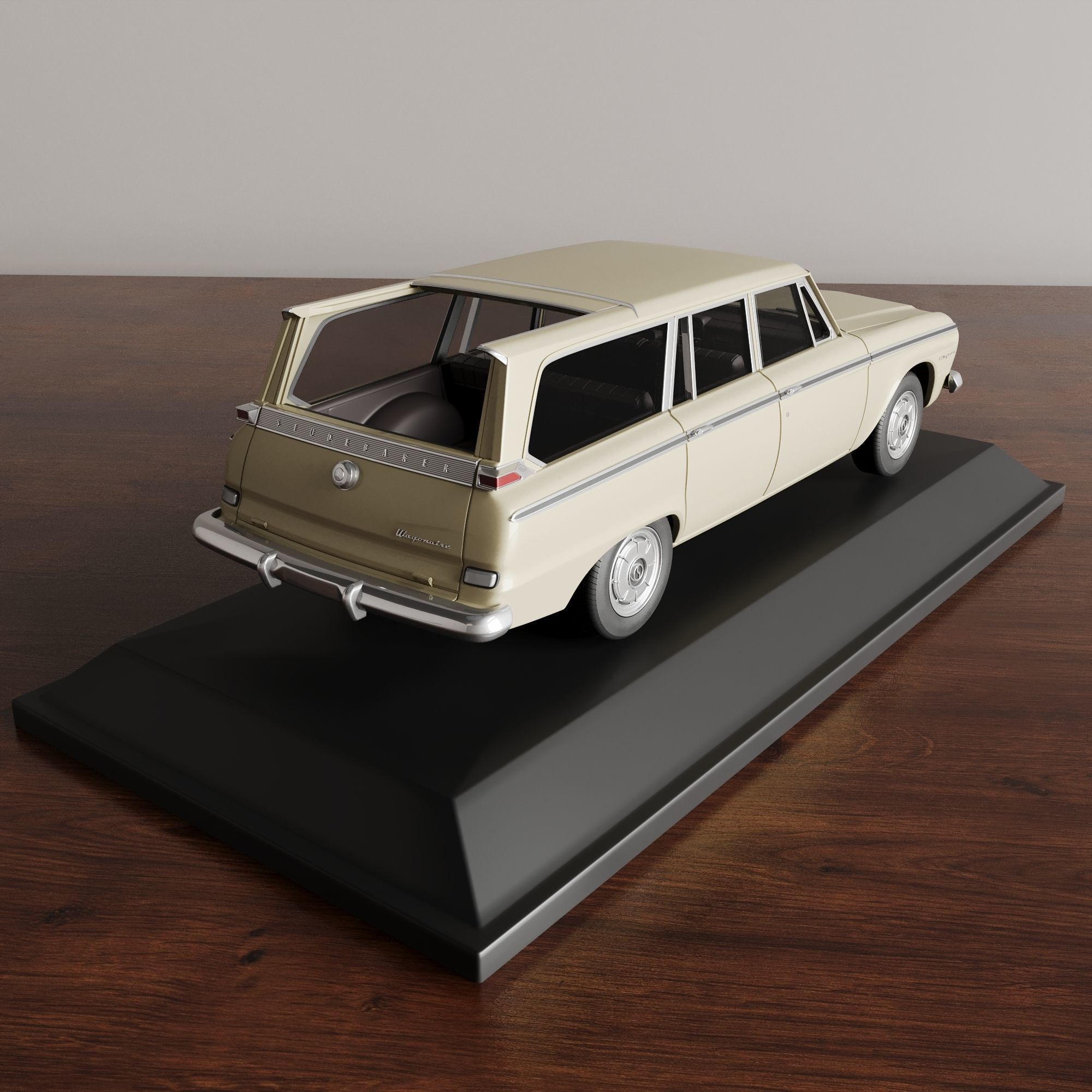 Studebaker Daytona Wagonaire 1964 3D print model_4