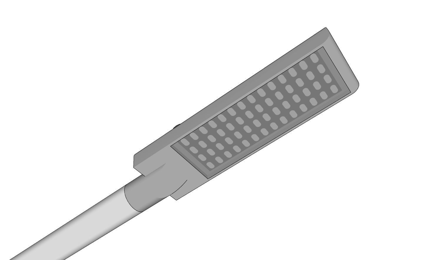 Light Pole - Lamp Post 17 3D model_5