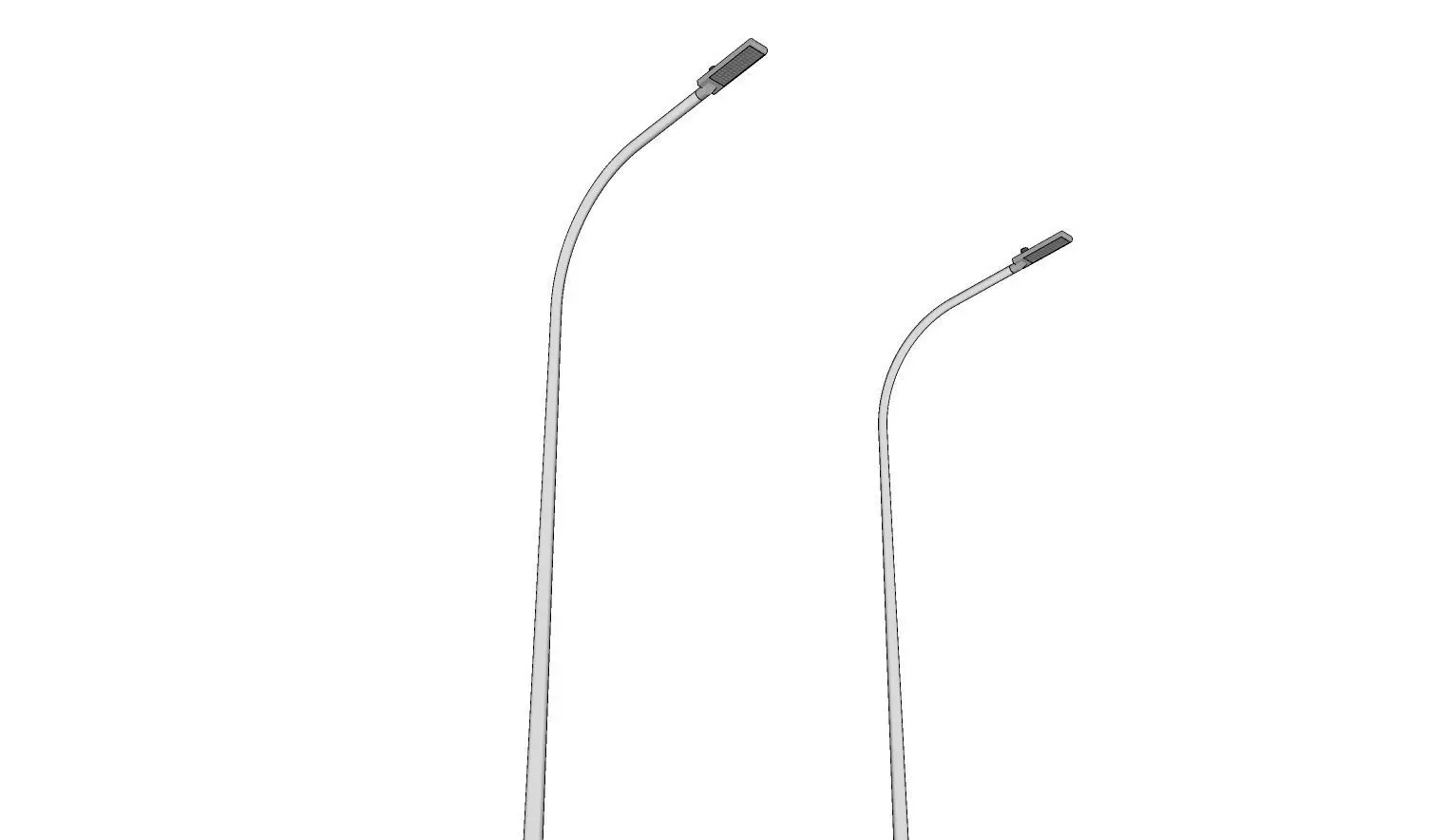 Light Pole - Lamp Post 17 3D model_0