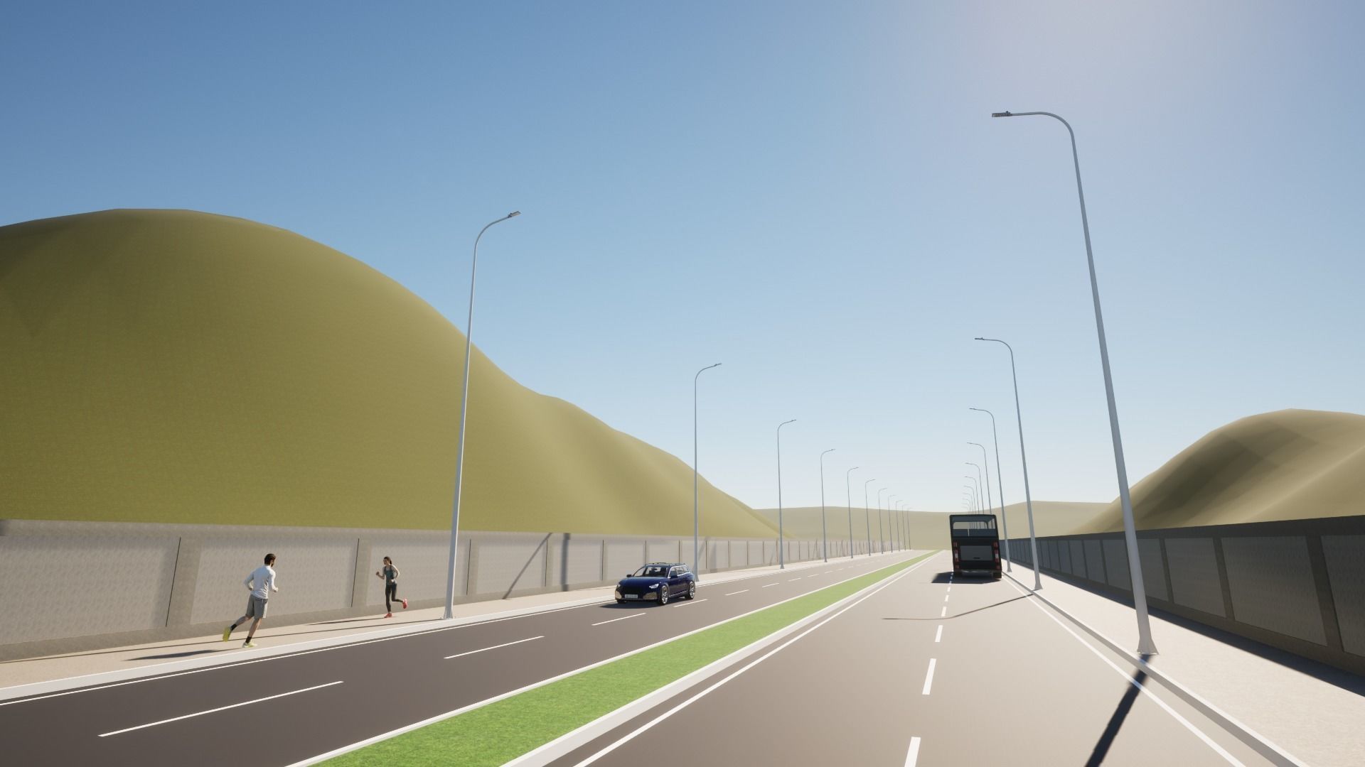 Light Pole - Lamp Post 17 3D model_7