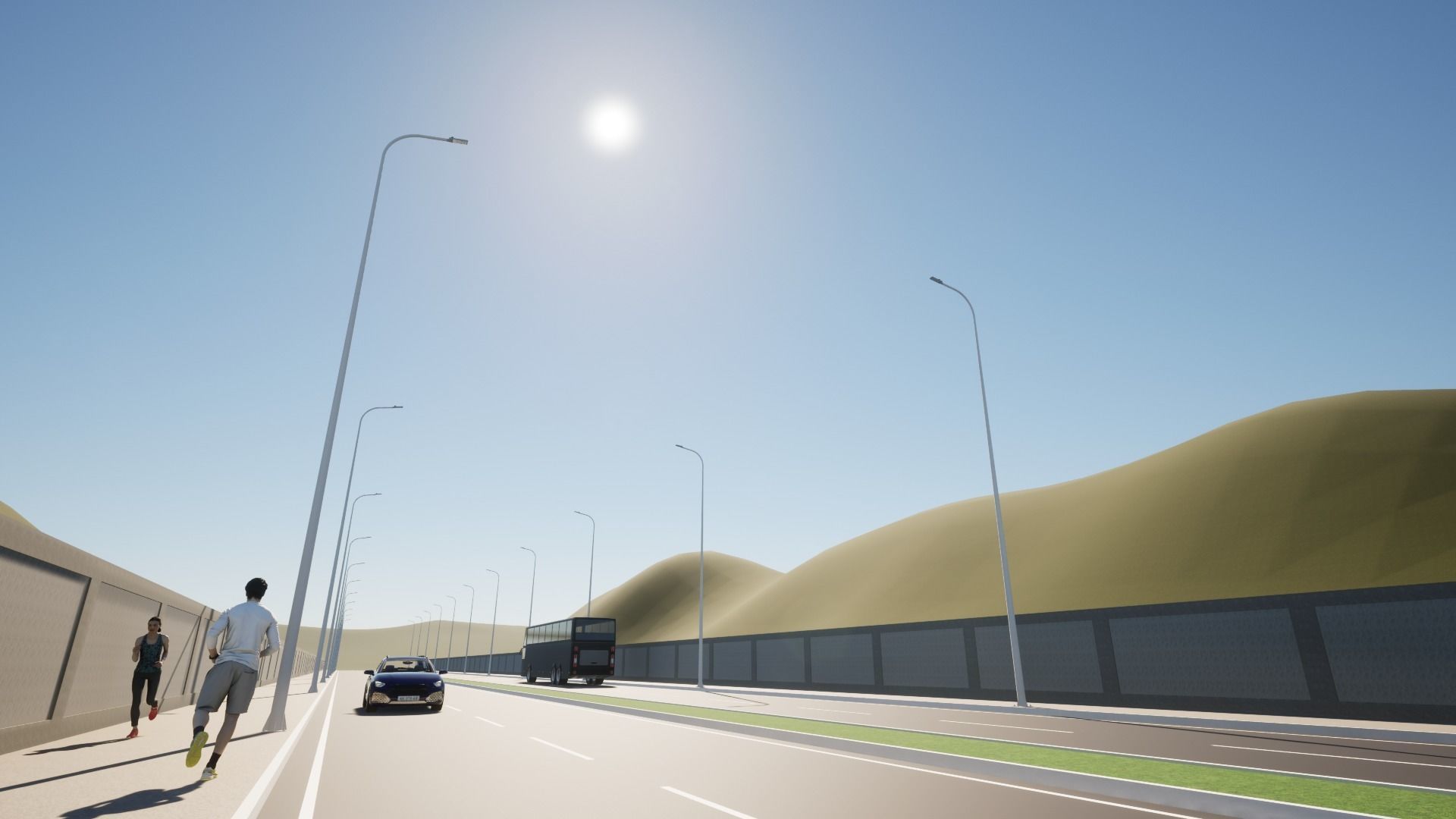 Light Pole - Lamp Post 17 3D model_11