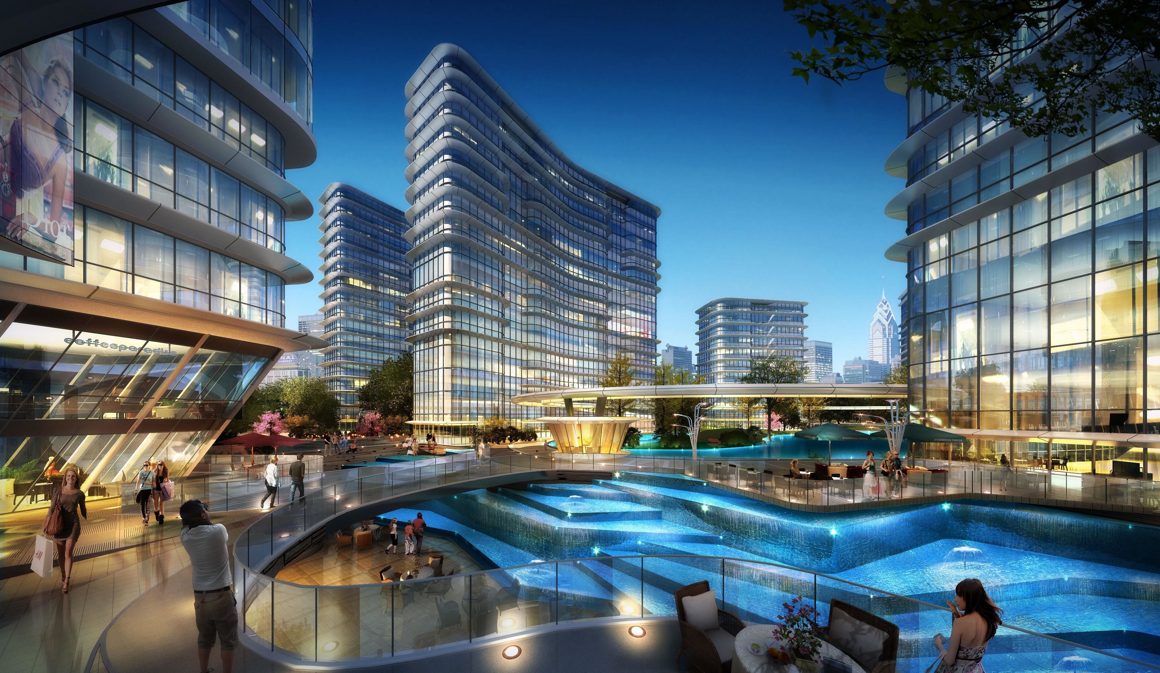Shanghai Yangpu first comprehensive project bid plan Bai Tao 3D model_11