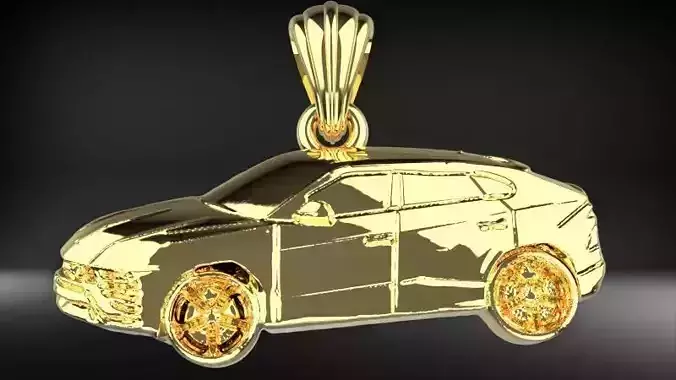  Sport Car Necklace Pendant Necklace Unisex Pendant  Gift 