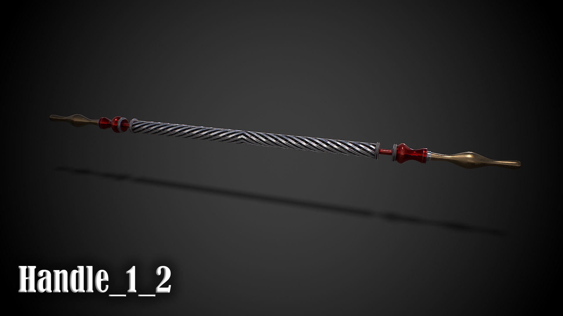 Chest vampire with coins 3D model Low-poly 3D model_12