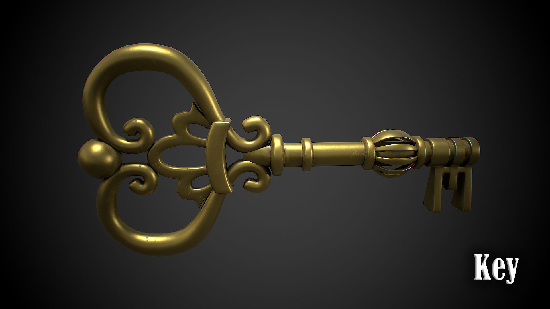 Chest vampire with coins 3D model Low-poly 3D model_13