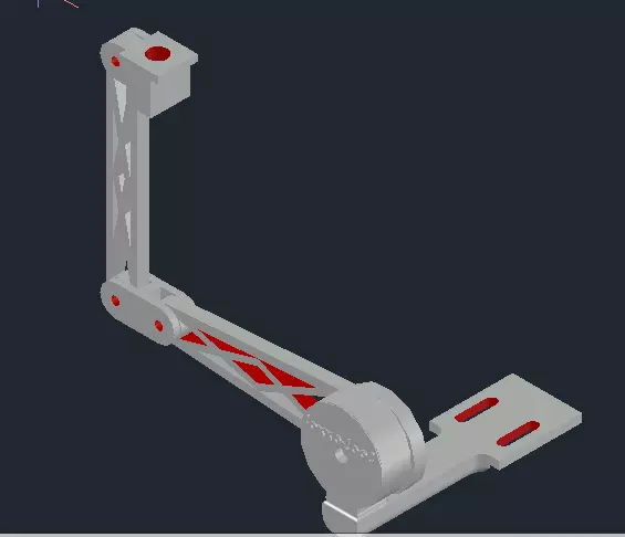 Basic Camera support for Anycubic Kobra 2 MAX Free 3D print model_0