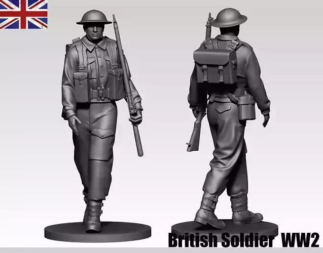 British soldier ww2