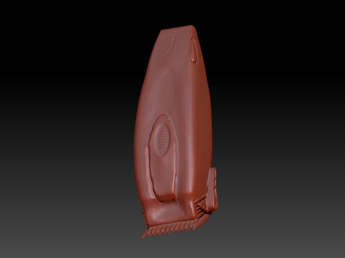 Hair Clipper Barber Pendant Necklace Charm Jewelry 3D print model_16