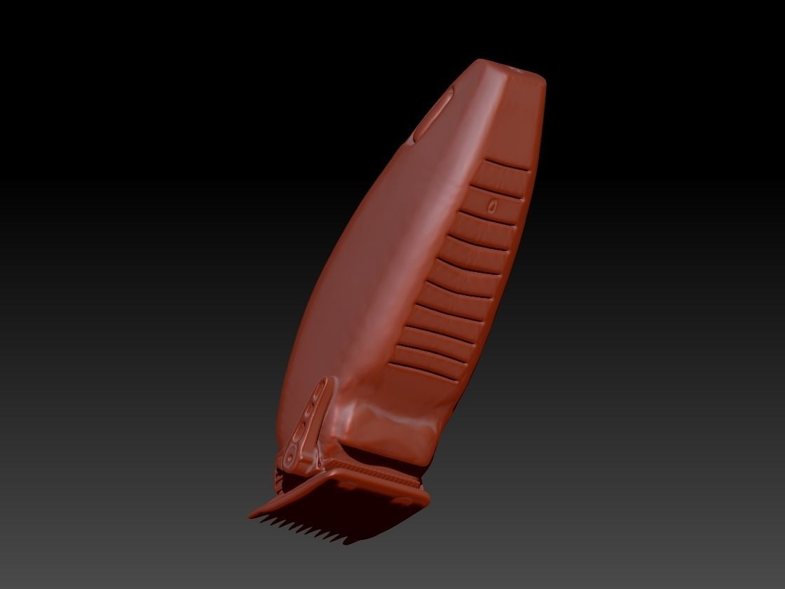 Hair Clipper Barber Pendant Necklace Charm Jewelry 3D print model_12