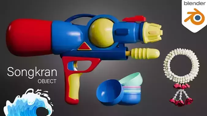 Songran objeckt 3D model