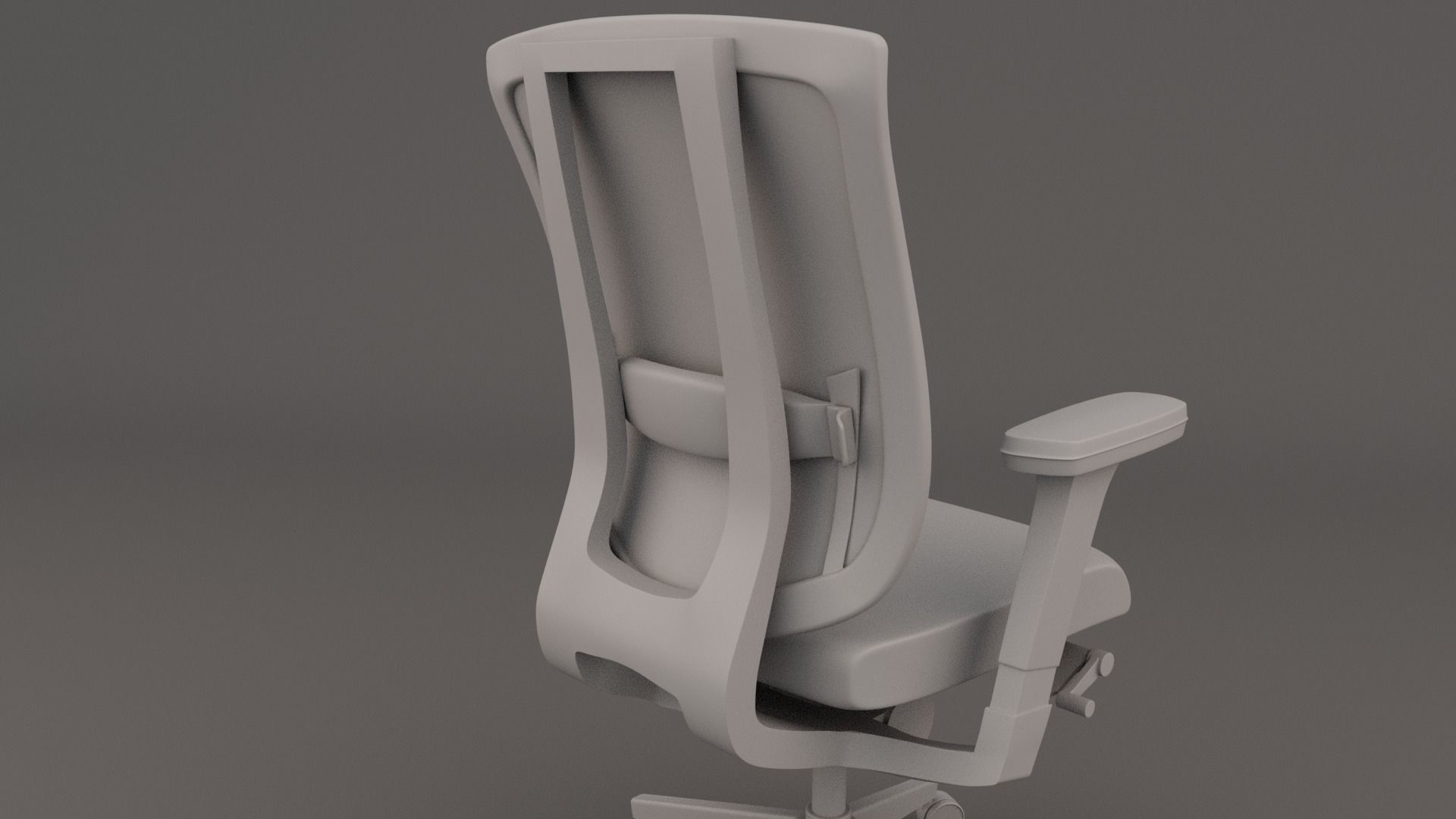 Gameing Chair 3D model_4