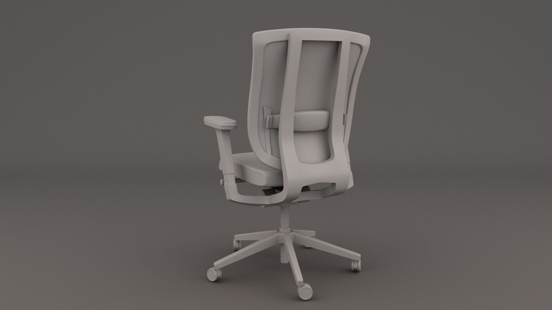 Gameing Chair 3D model_2
