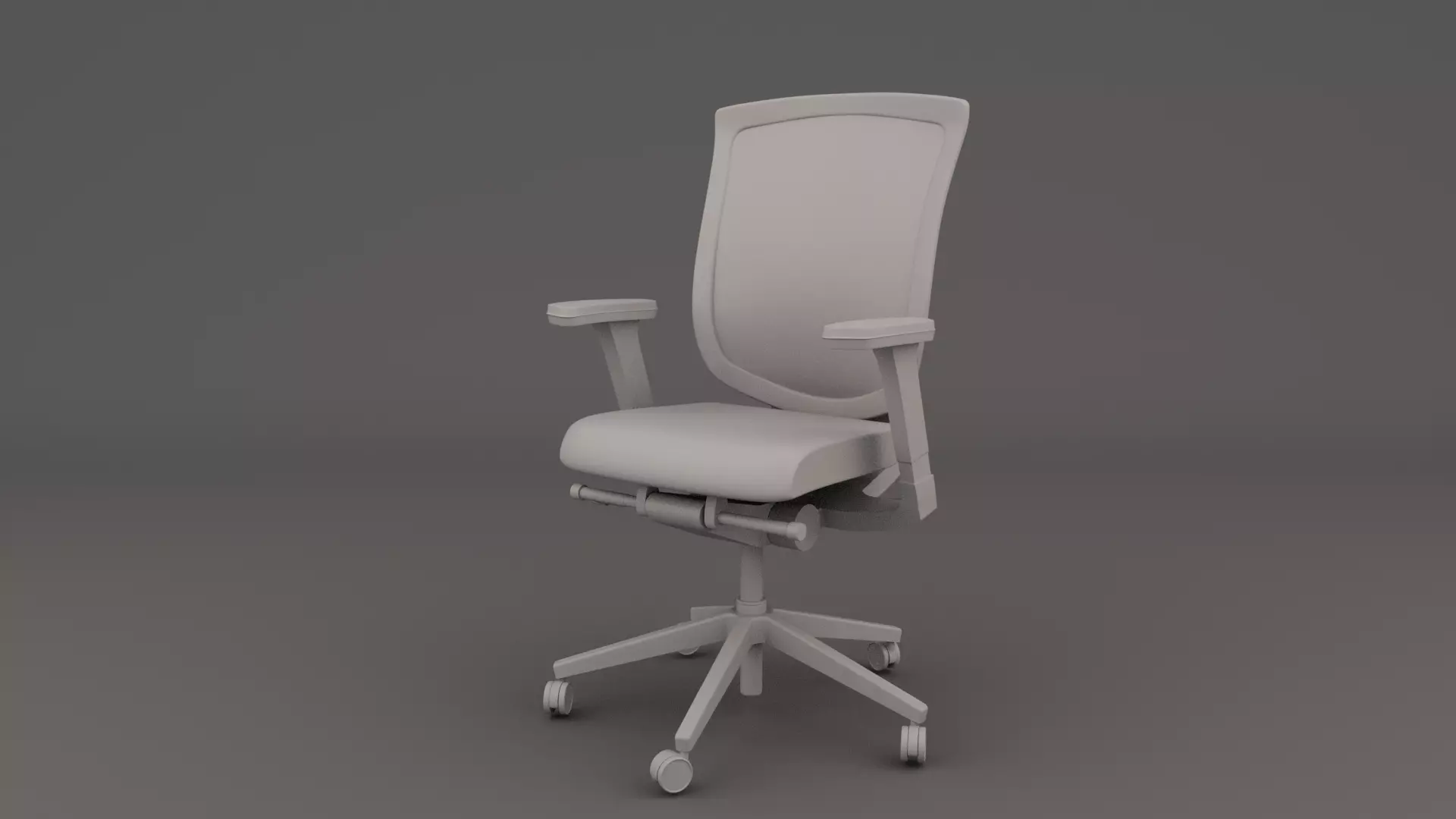 Gameing Chair 3D model_0