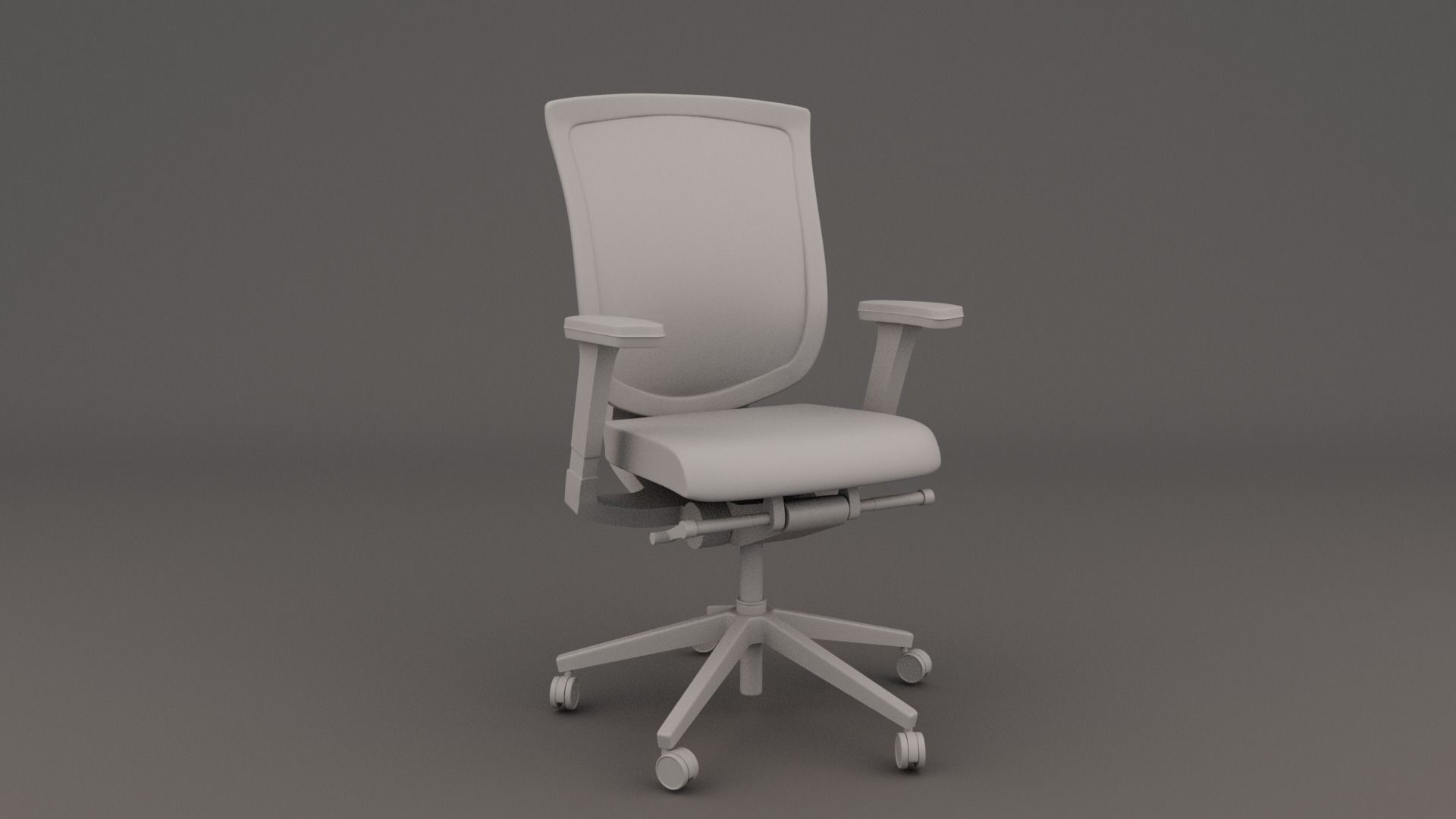 Gameing Chair 3D model_1