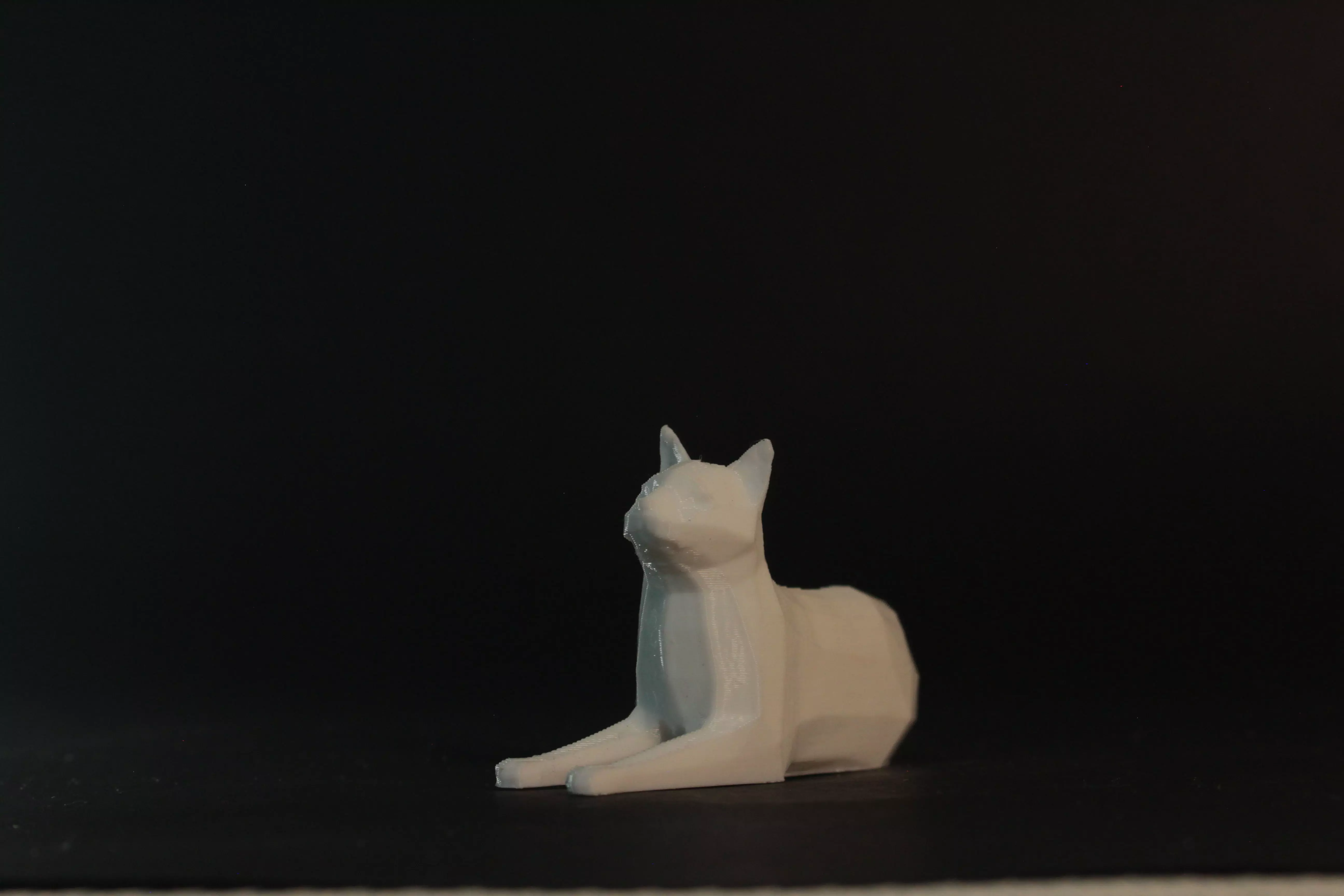 Low Poly Cat 3D print model_0