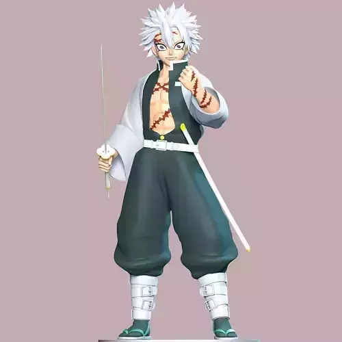 Sanemi Shinazugawa - Demon Slayer Kimetsu no Yaiba