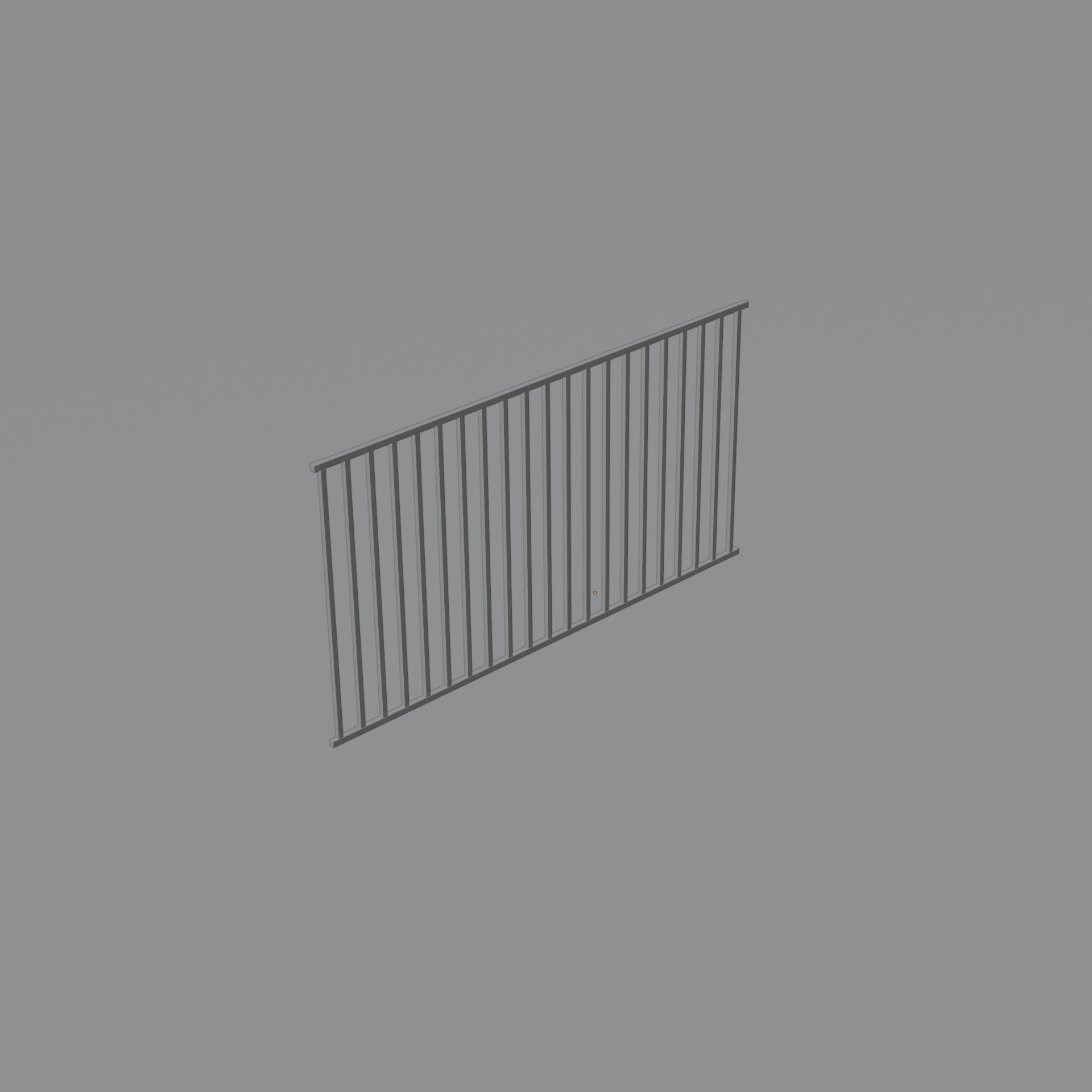 Free Fence free VR / AR / low-poly 3D model | CGTrader