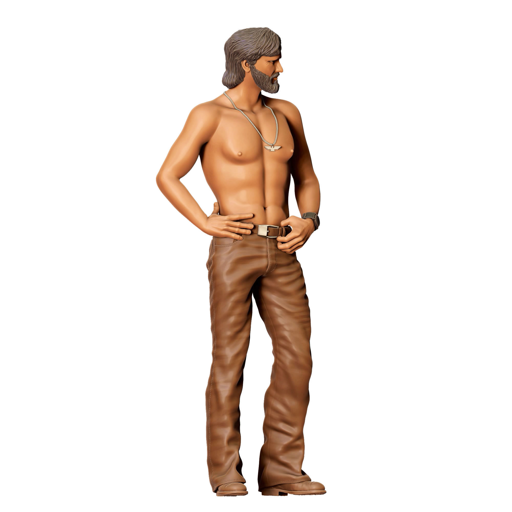 N1 Convoy Movie Kris Kristofferson Rubber Martin Penwald Duck 3D print model_3