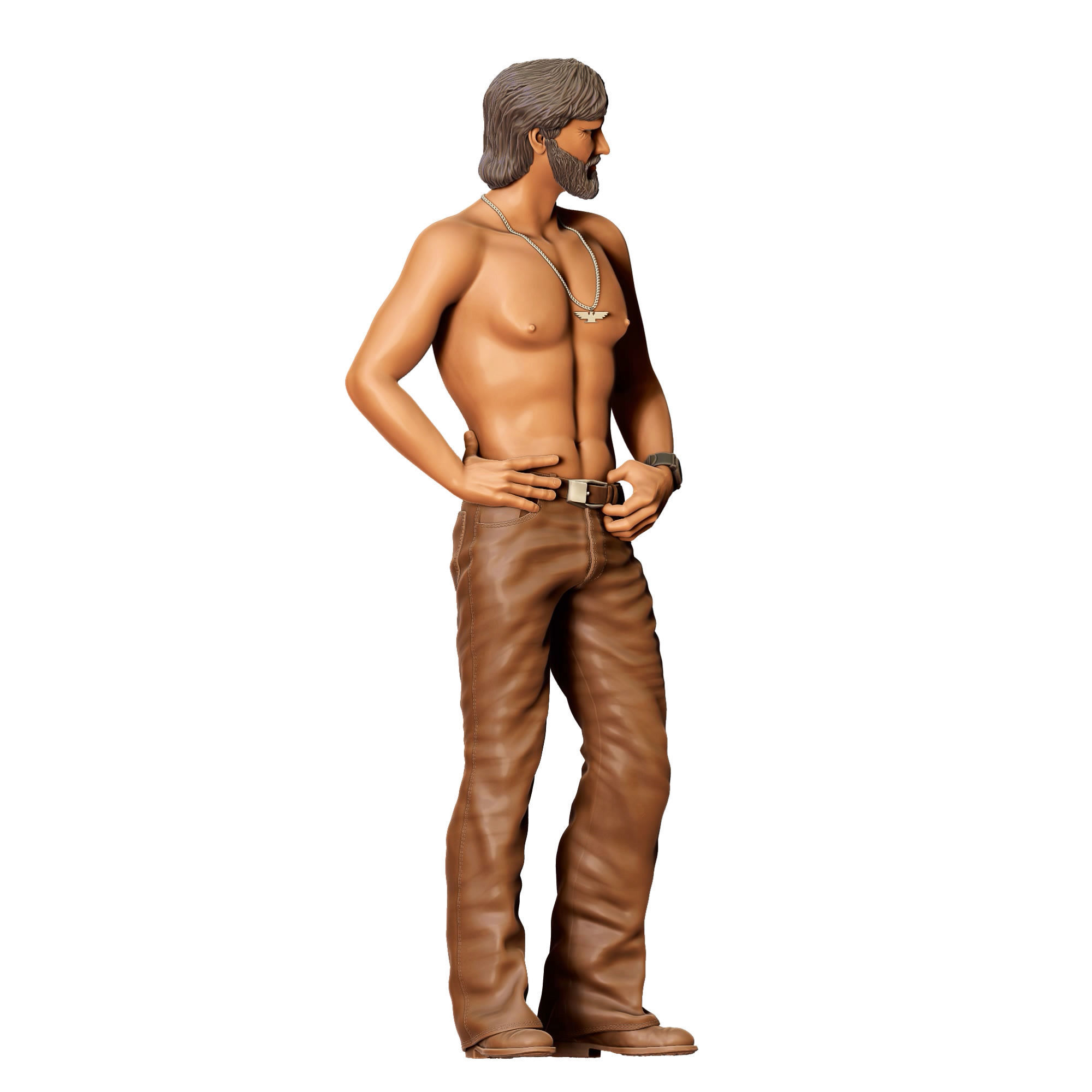 N1 Convoy Movie Kris Kristofferson Rubber Martin Penwald Duck 3D print model_4