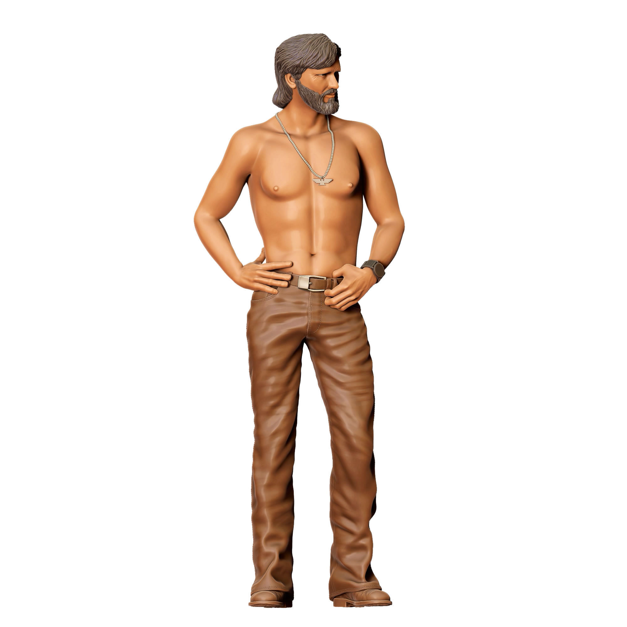 N1 Convoy Movie Kris Kristofferson Rubber Martin Penwald Duck 3D print model_1