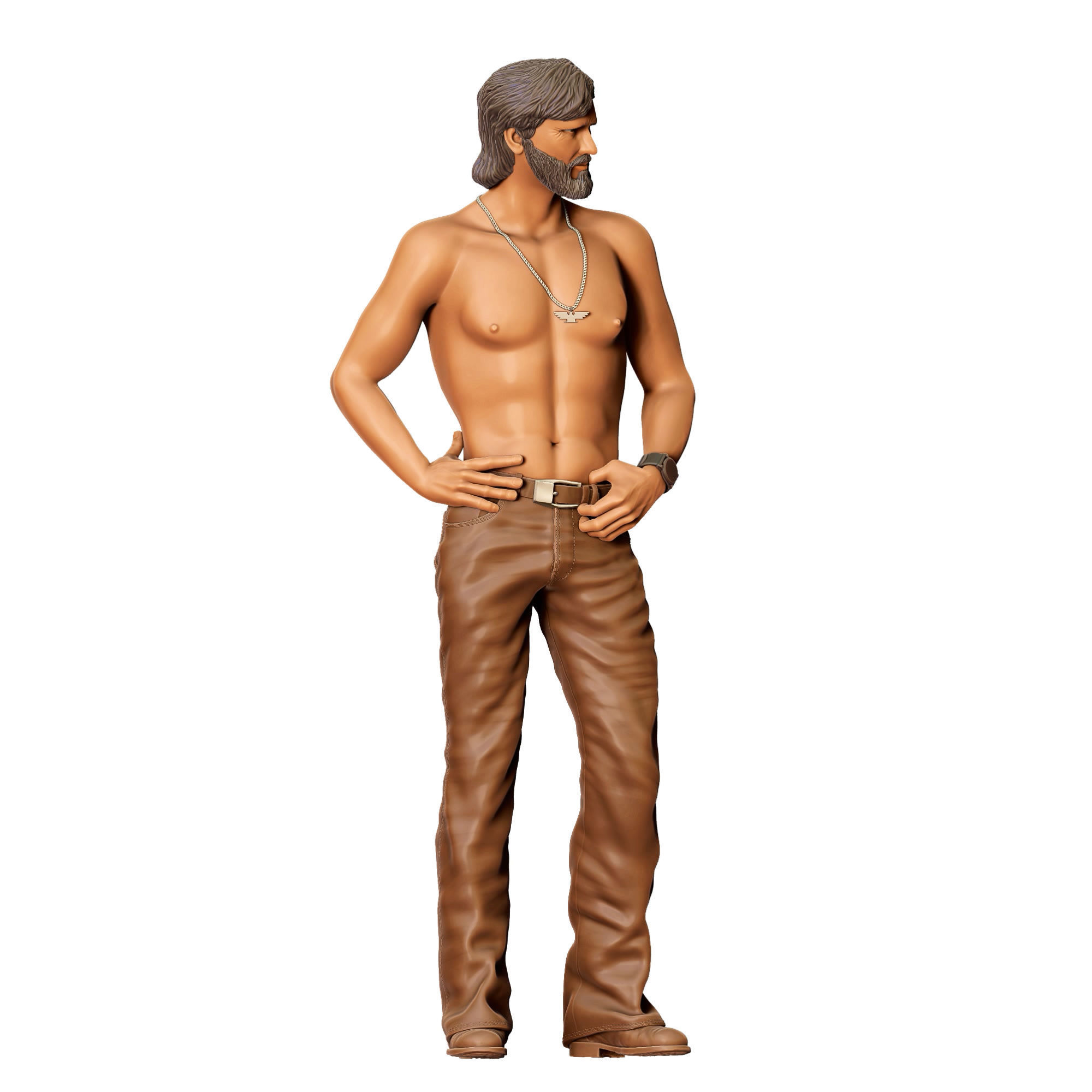 N1 Convoy Movie Kris Kristofferson Rubber Martin Penwald Duck 3D print model_2