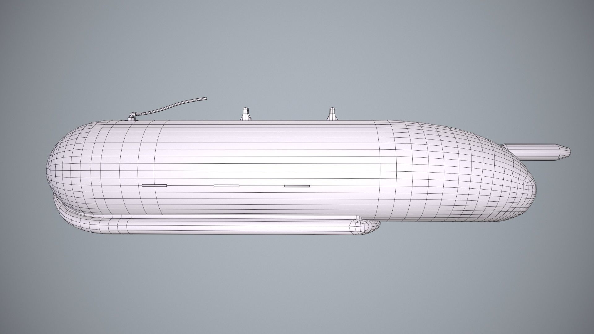  FN Herstal HMP400LC Machine Gun Pod Low-poly 3D model_13