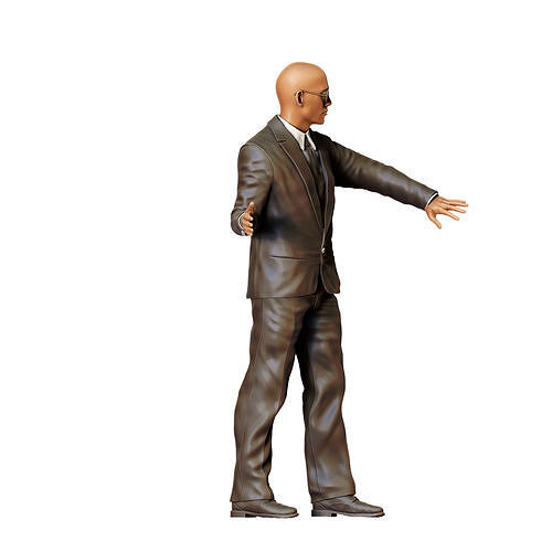 N1 Bodyguard taking care of celebrity 3D print model 6