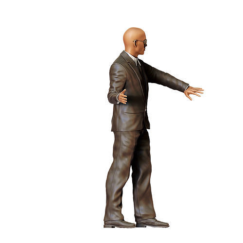 N1 Bodyguard taking care of celebrity 3D print model 7