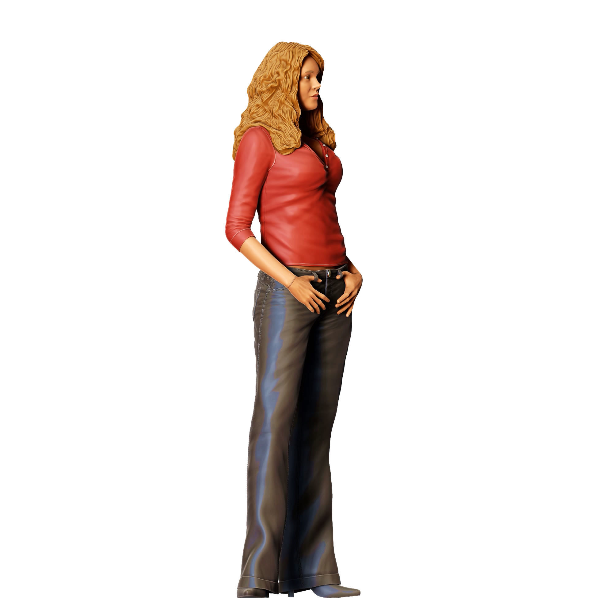 N1 Mean Girl Candy Heron Lindsay Lohan 3D print model_5