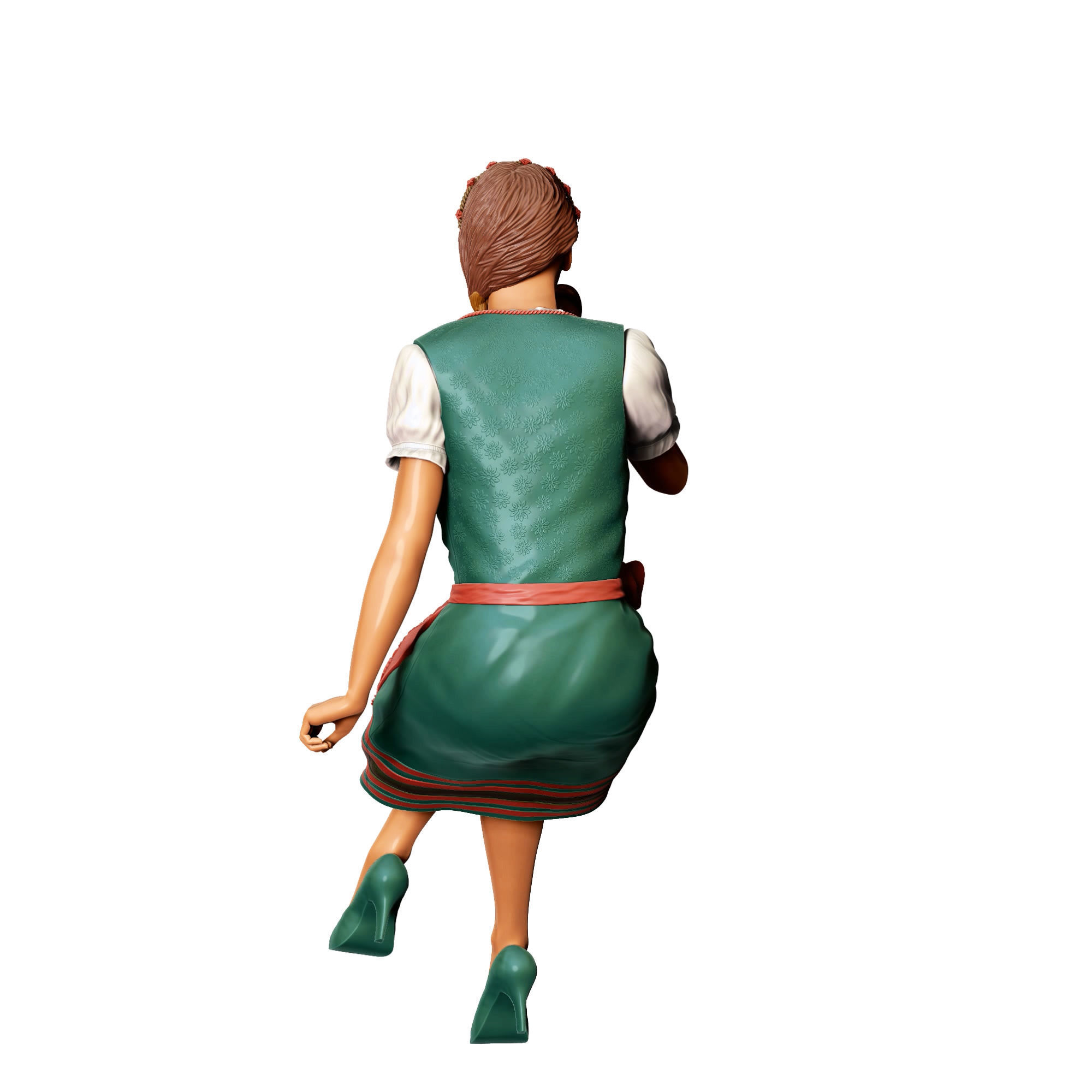 N3 Oktoberfest Style sitting drinking beer 3D print model_15