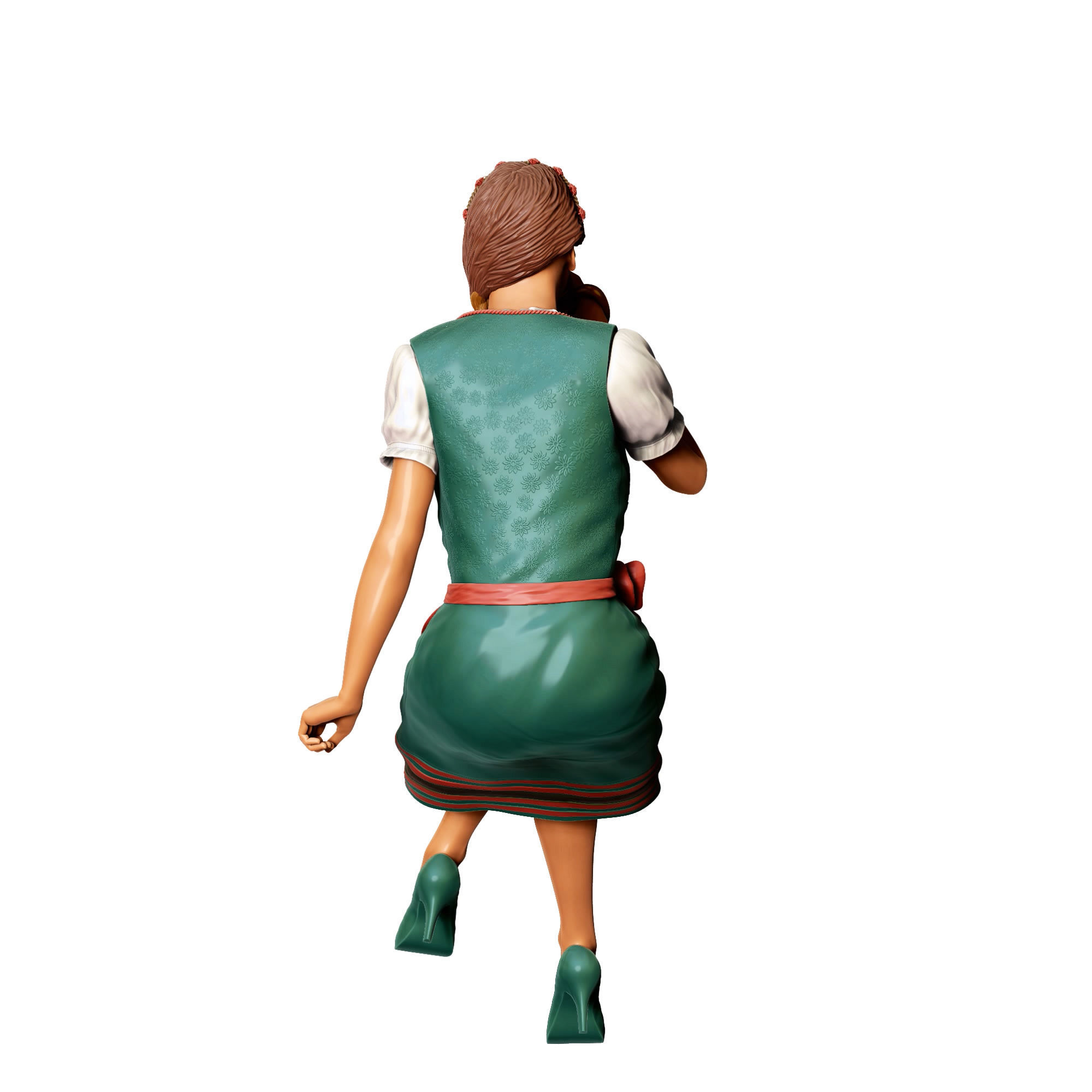 N3 Oktoberfest Style sitting drinking beer 3D print model_14