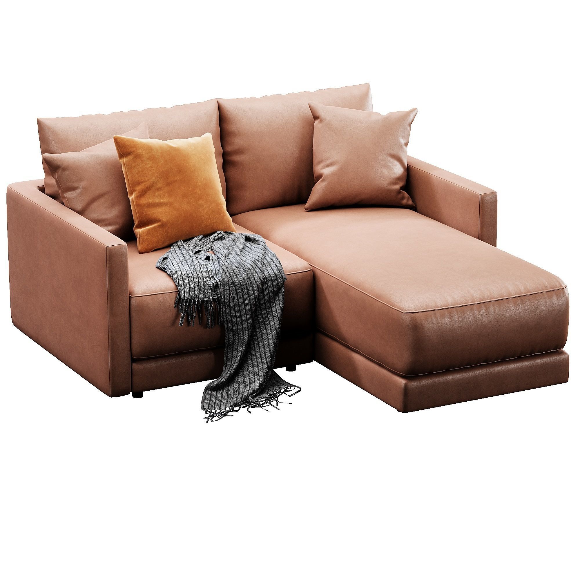 Crate and Barrel Gather sofa 3D model_10