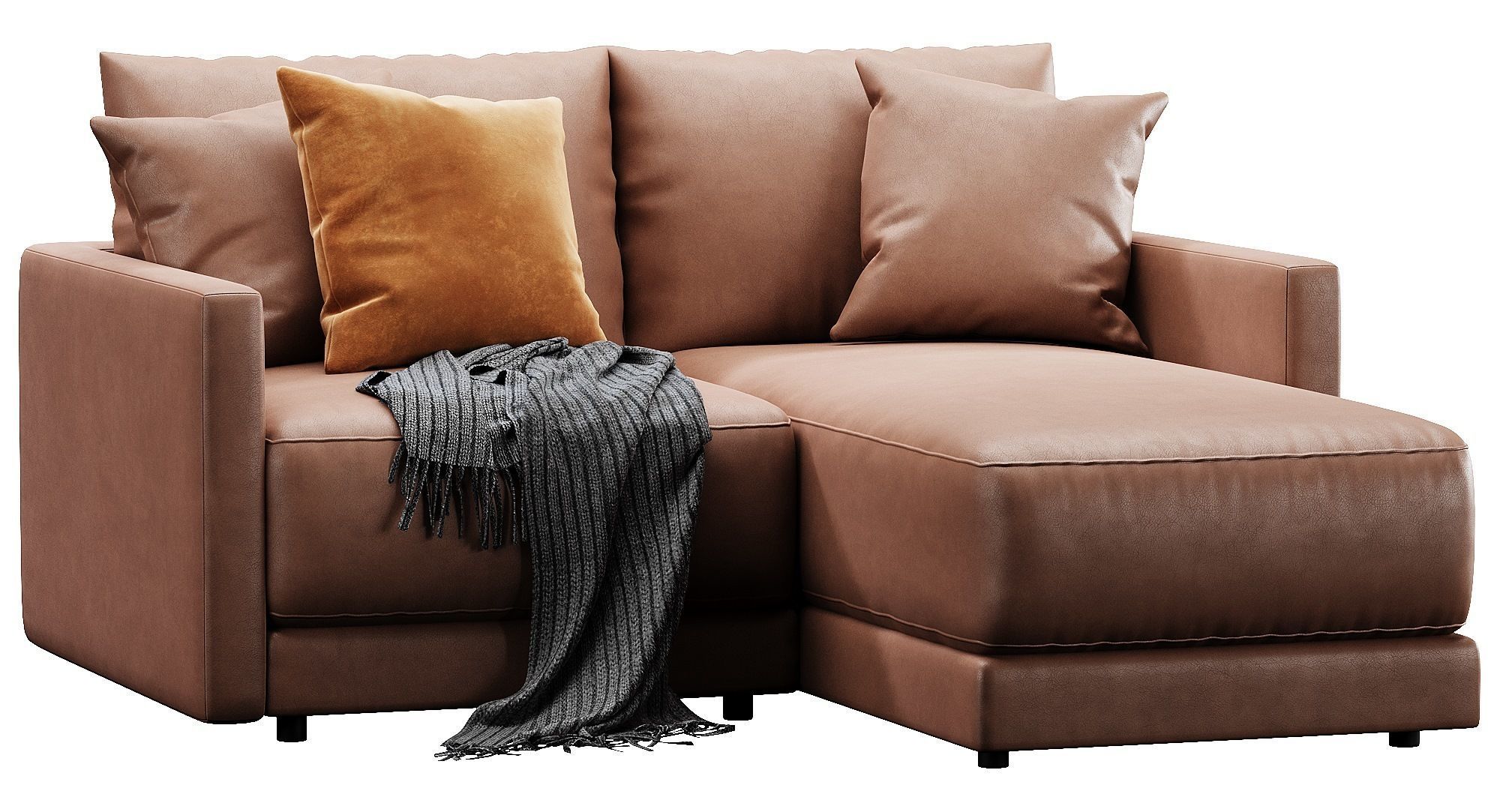 Crate and Barrel Gather sofa 3D model_13