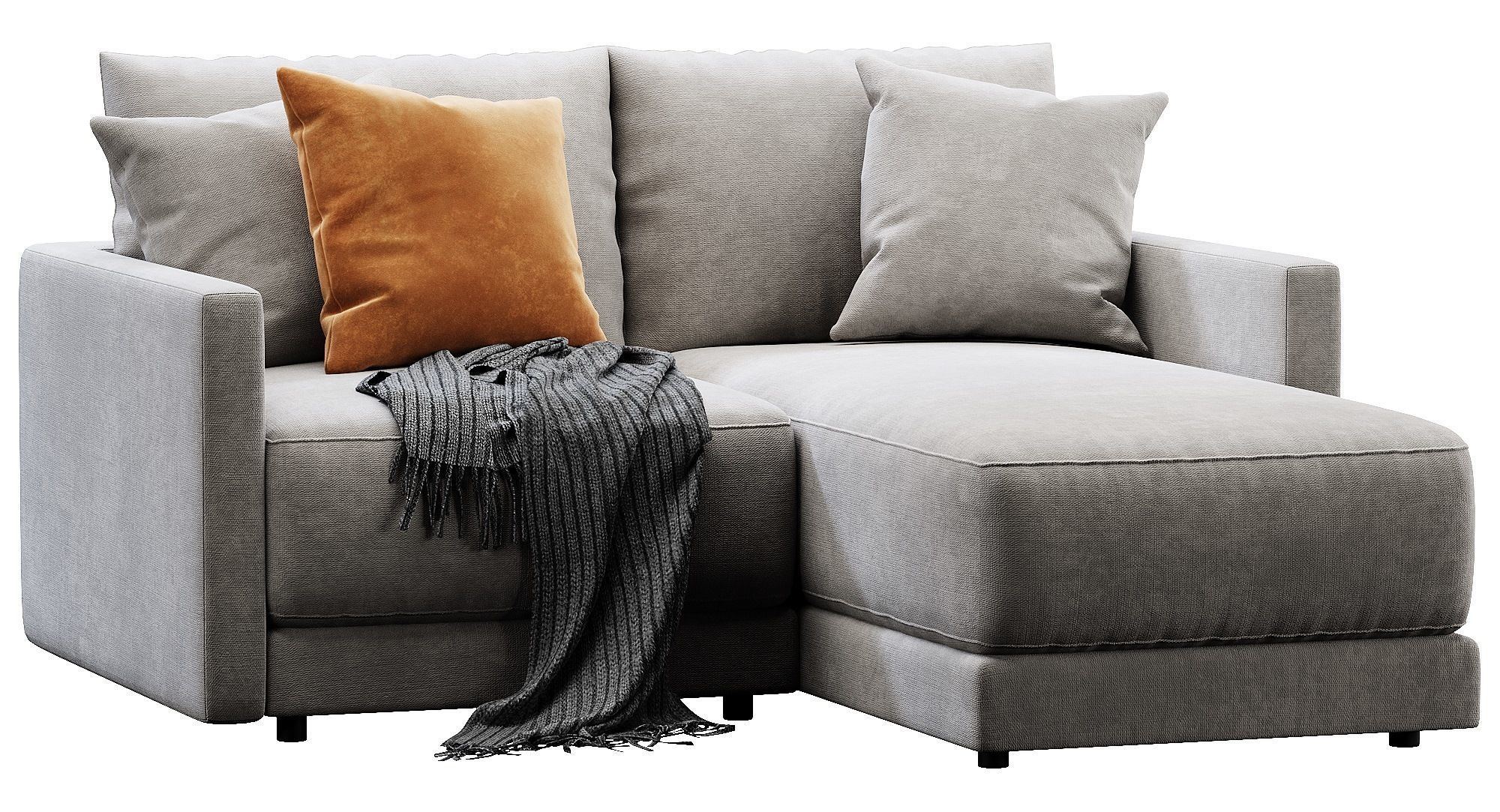 Crate and Barrel Gather sofa 3D model_12