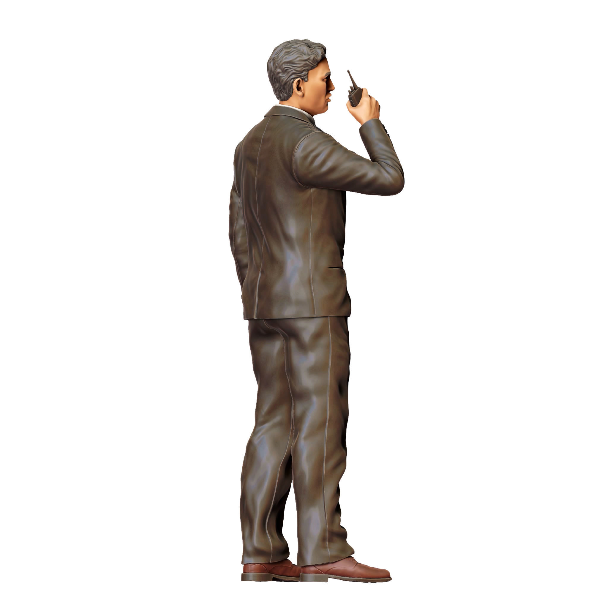 N2 Bodyguard taking care of celebrity with Radio 3D print model_8