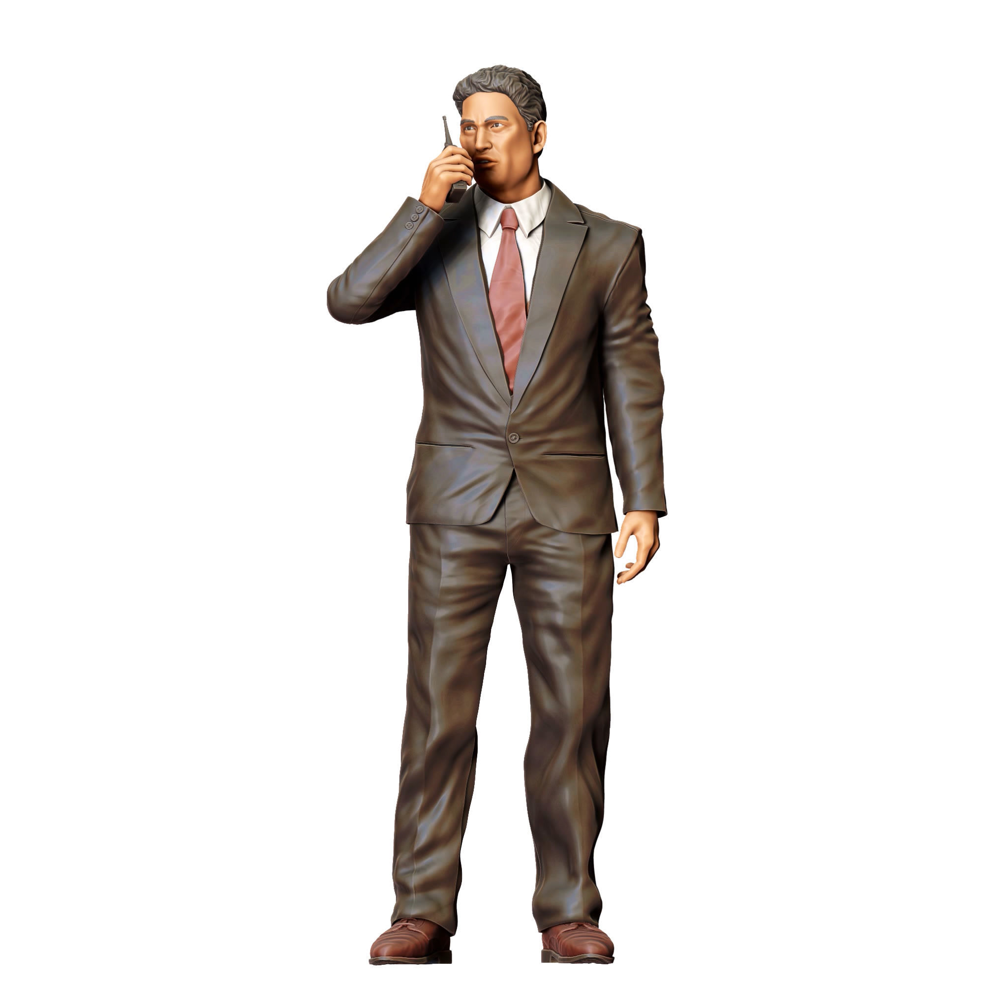 N2 Bodyguard taking care of celebrity with Radio 3D print model_28