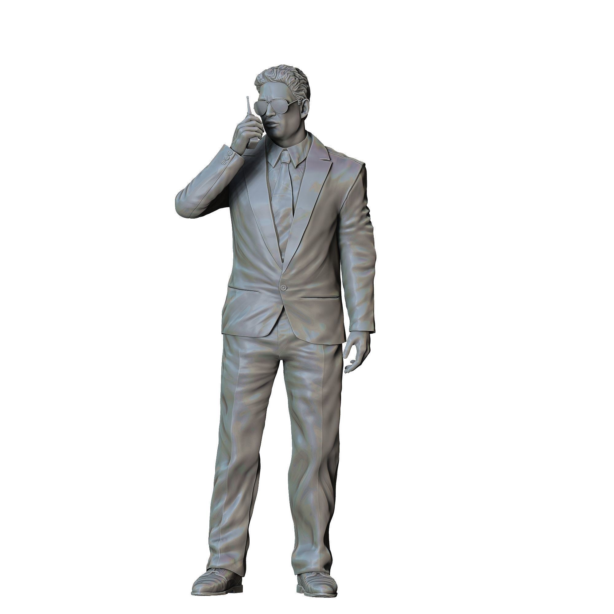 N2 Bodyguard taking care of celebrity with Radio 3D print model_30