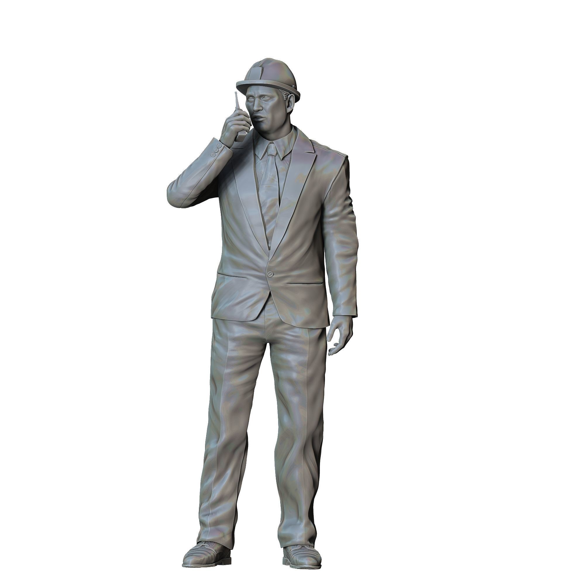 N2 Bodyguard taking care of celebrity with Radio 3D print model_31