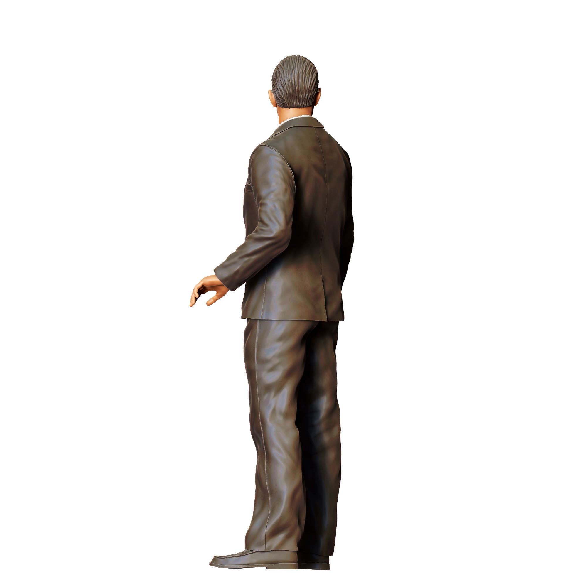N3 Bodyguard taking care of celebrity holding car door 3D print model_20