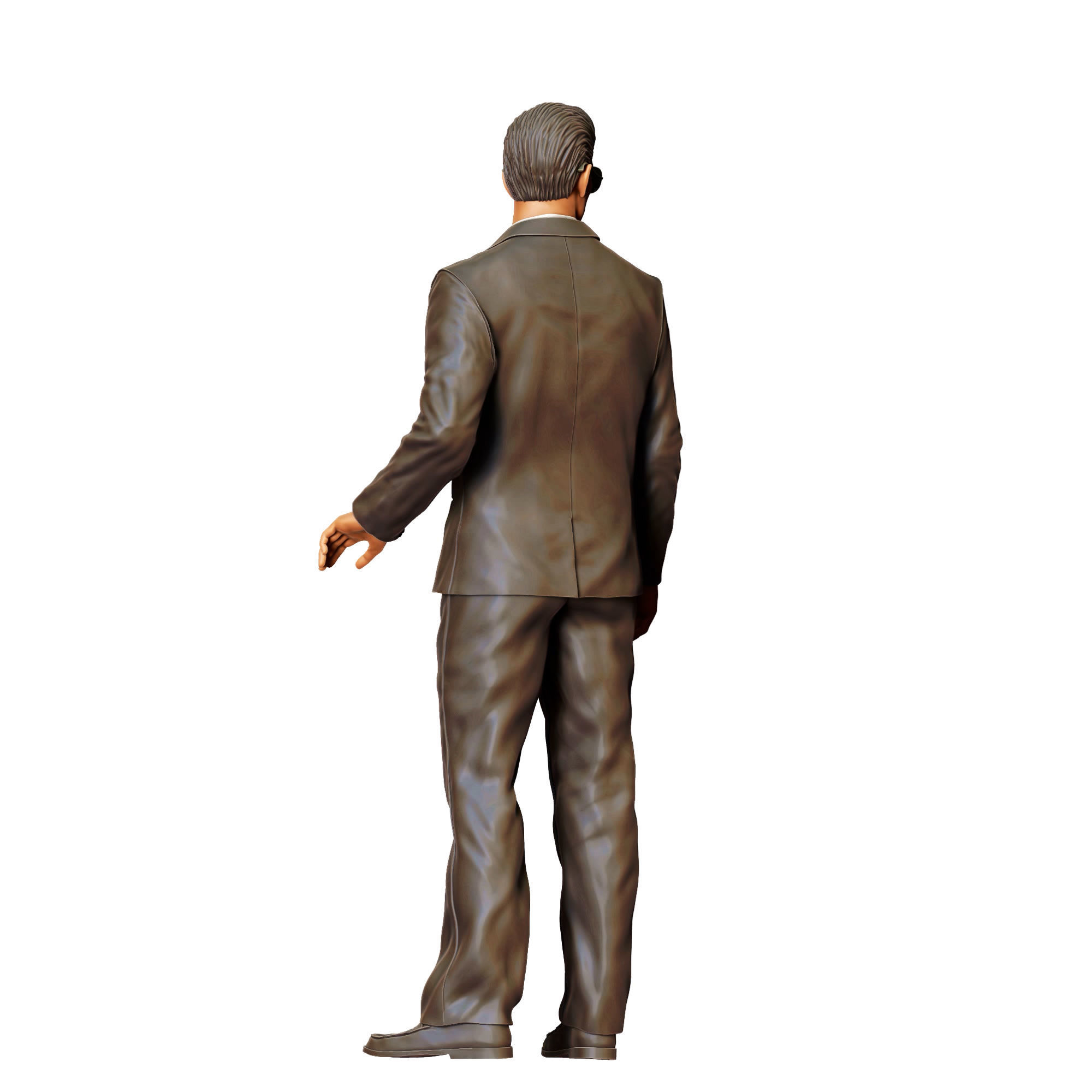 N3 Bodyguard taking care of celebrity holding car door 3D print model_18