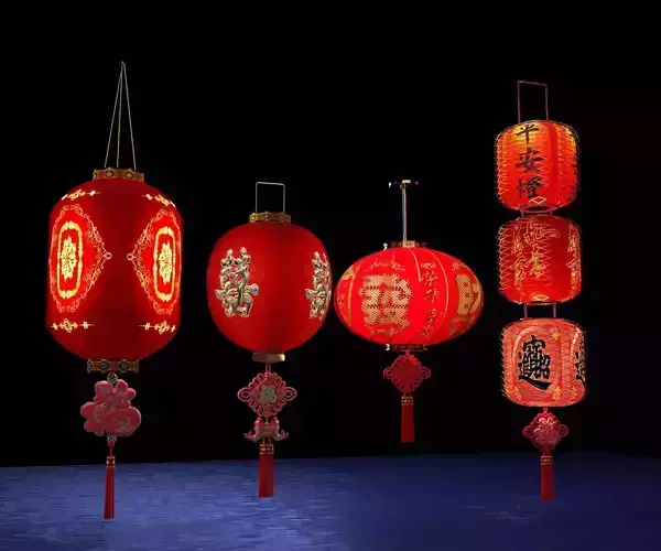Chinese red lantern 