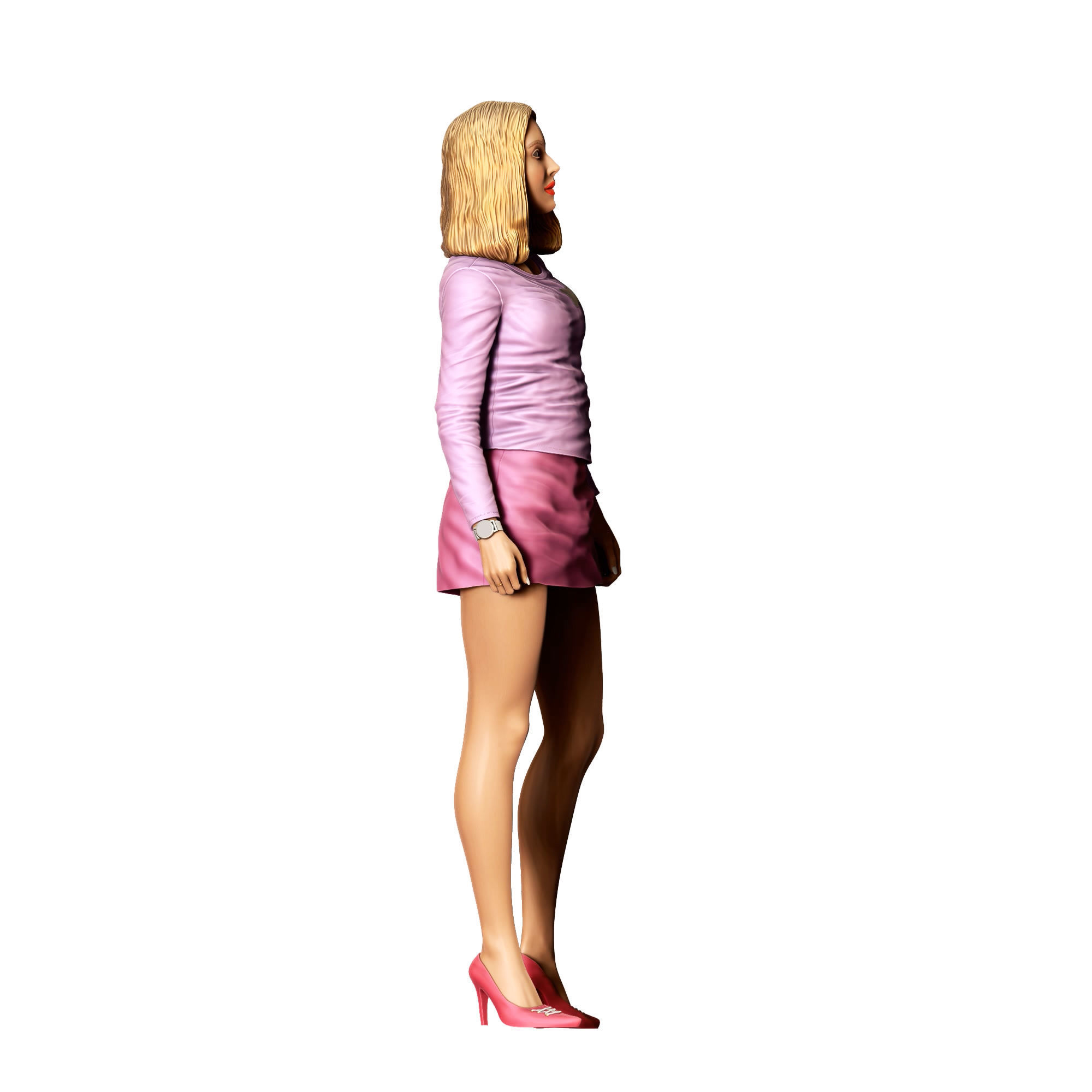 N4 Mean Girl Karen Smith Amanda Seyfried 3D print model_6