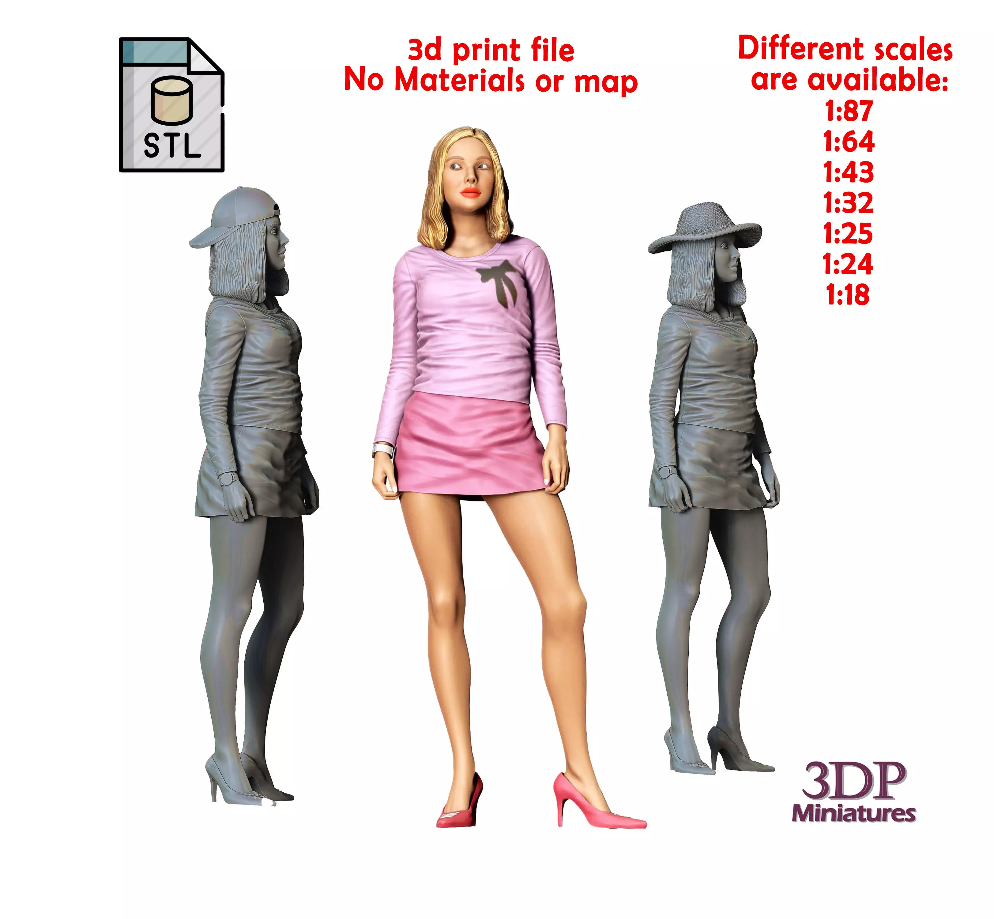 N4 Mean Girl Karen Smith Amanda Seyfried 3D print model_0