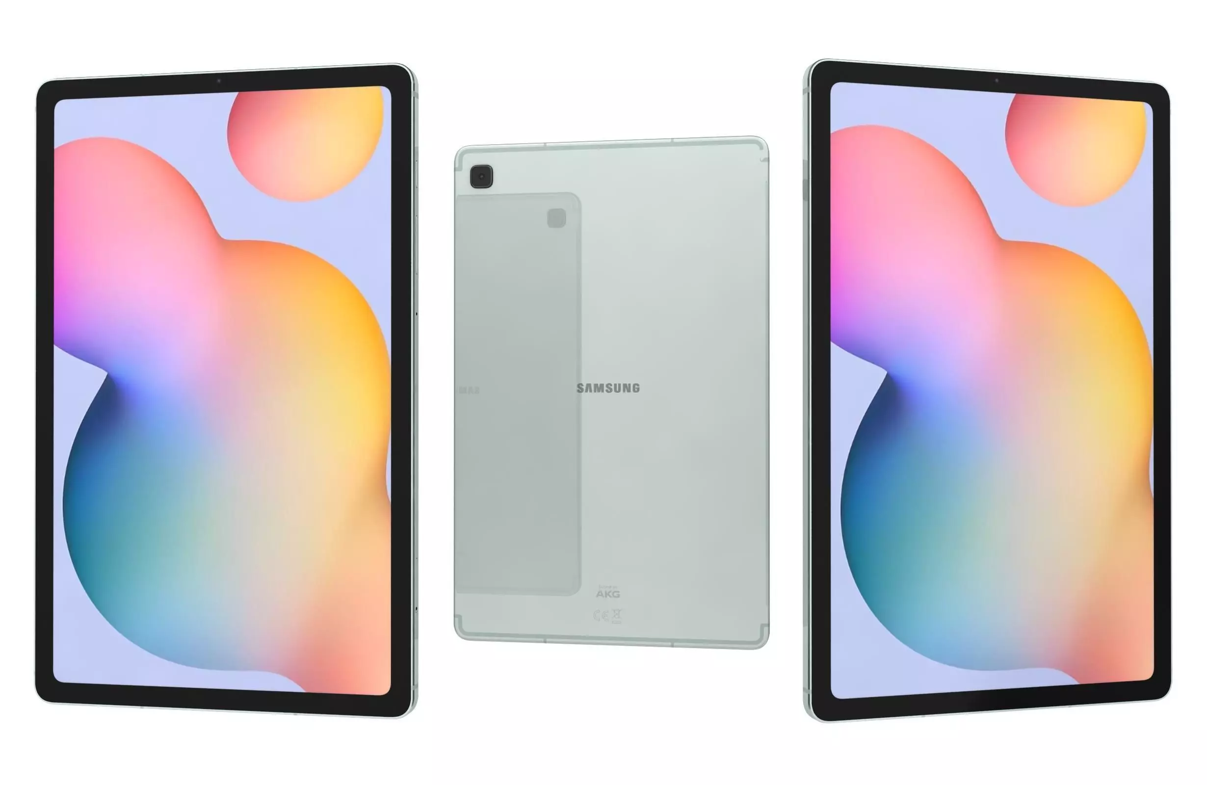 Samsung Galaxy Tab S6 Lite 2024 Mint 3D model_0